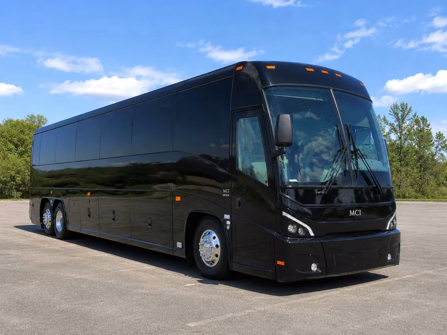56 passenger charter bus
