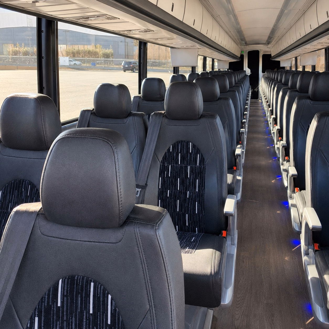 jonesboro charter bus rental inside