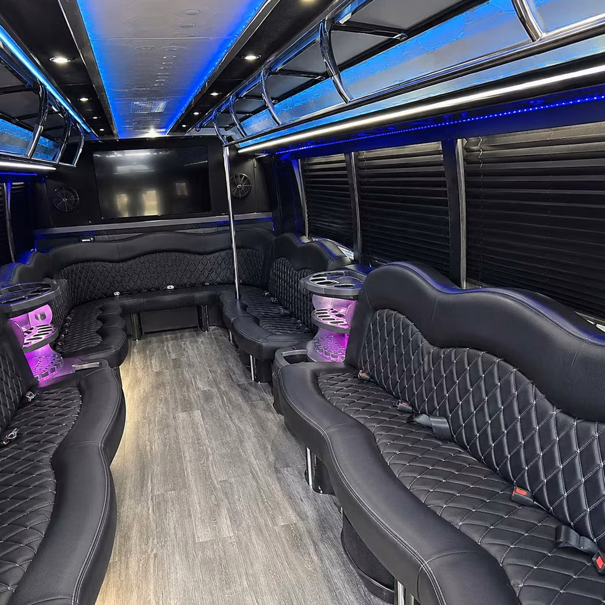 party bus interior