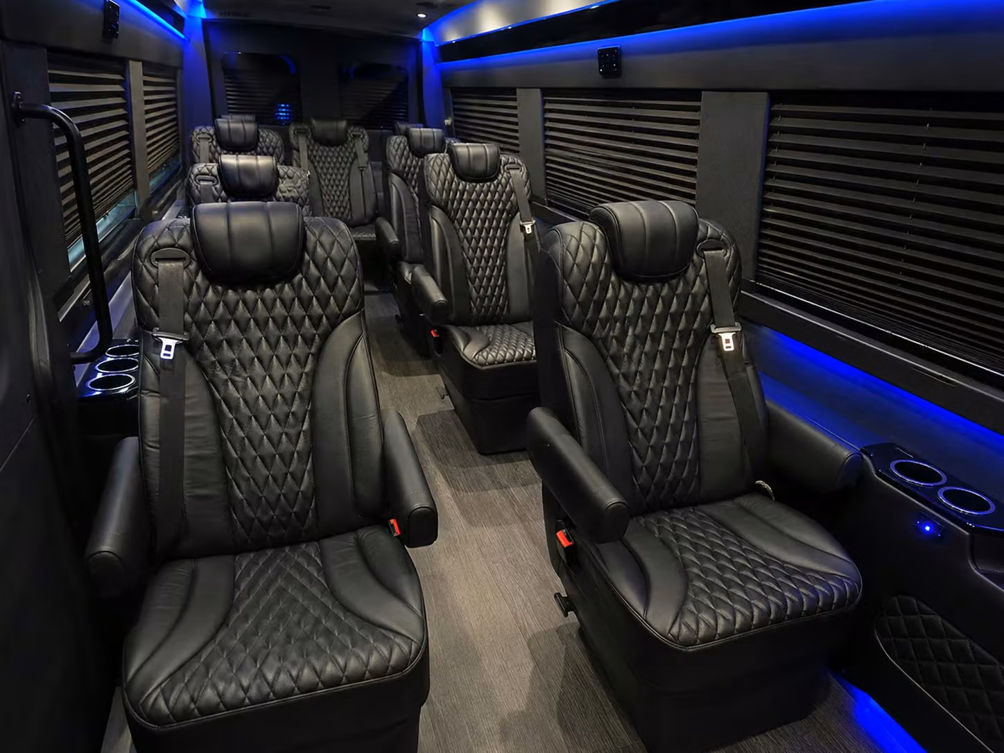 sprinter van with driver interior