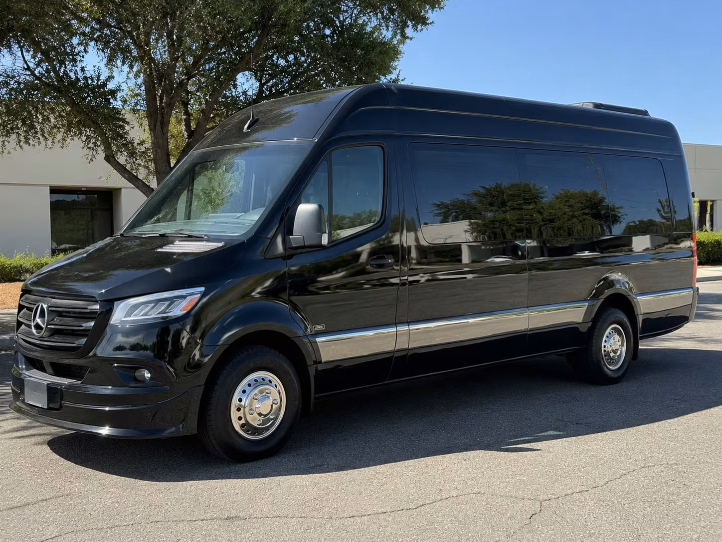 sprinter van with driver